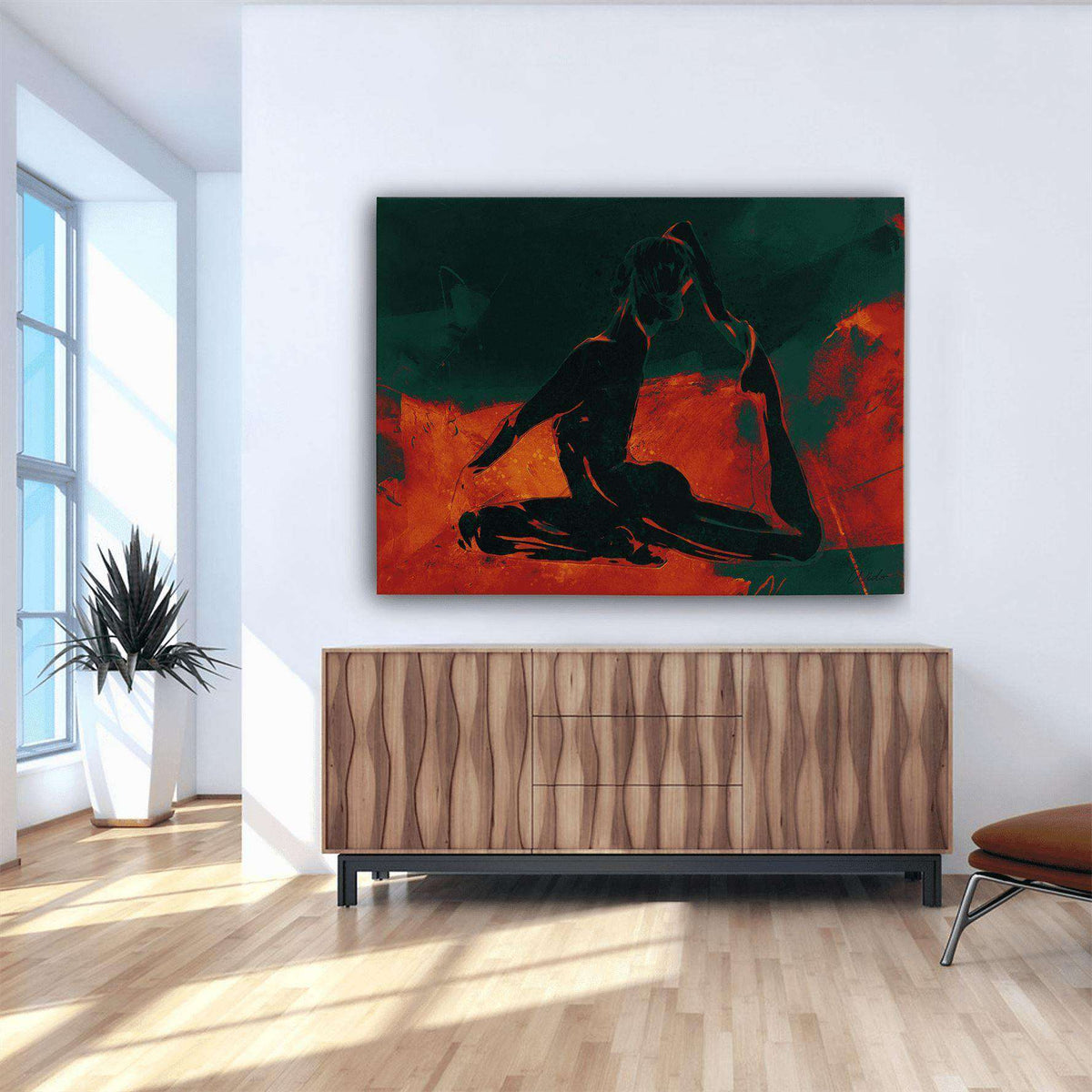 King Pigeon Canvas Wido 