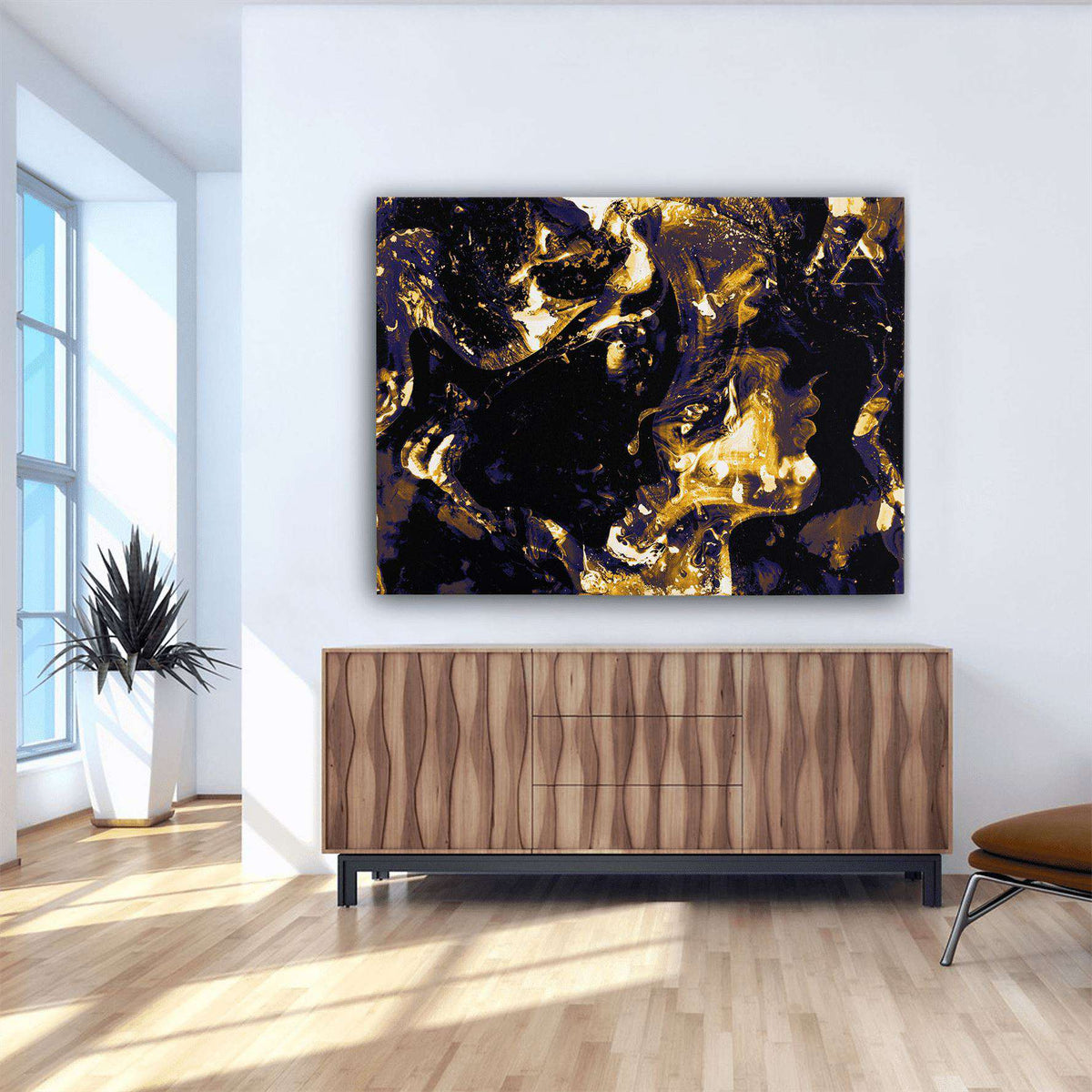 Venus &amp; Mars Canvas Wido 