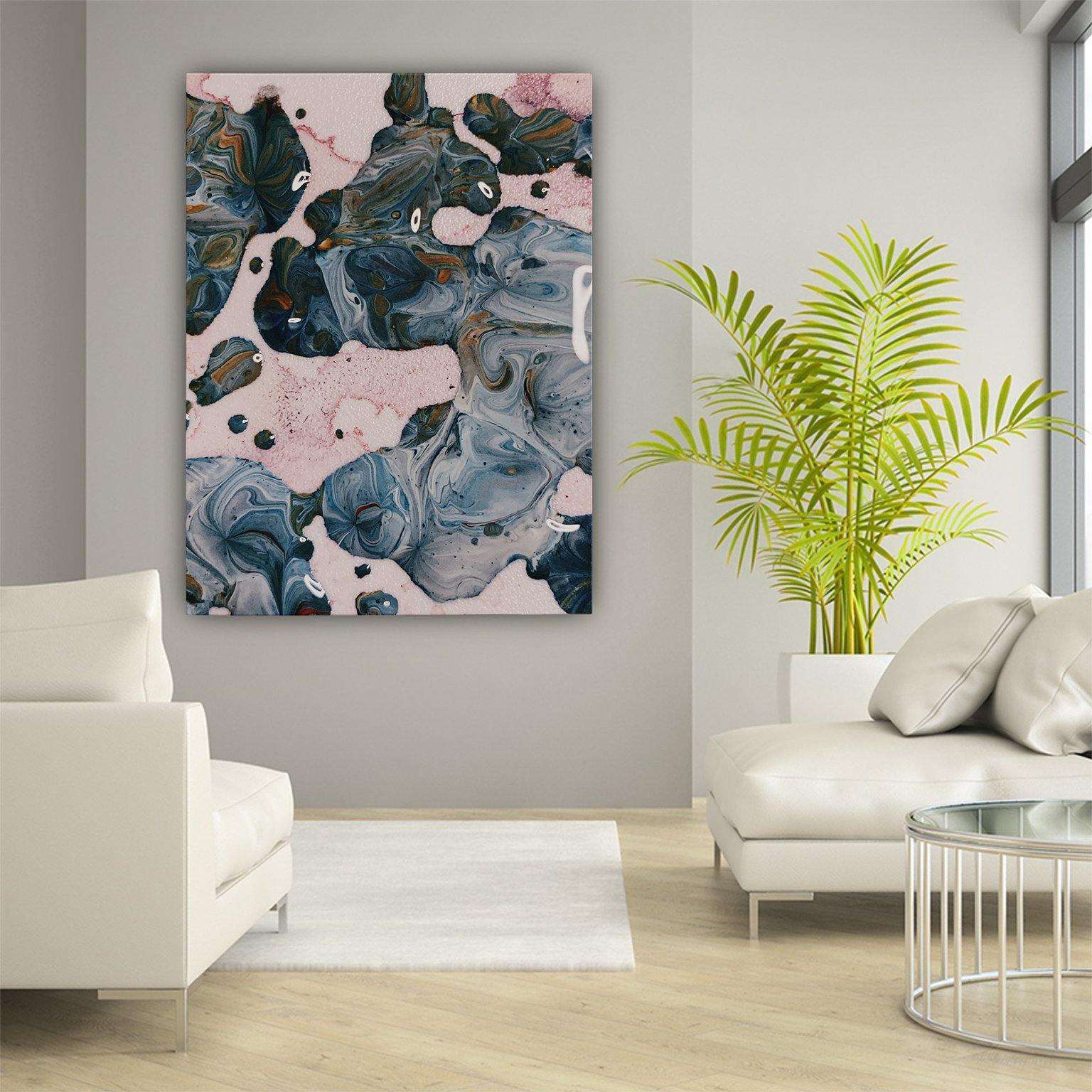 Soft Abstract Canvas Wido 