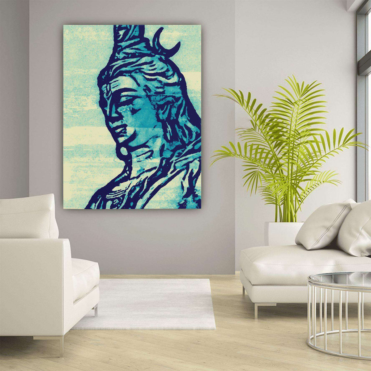 Lord Shiva Canvas Wido 