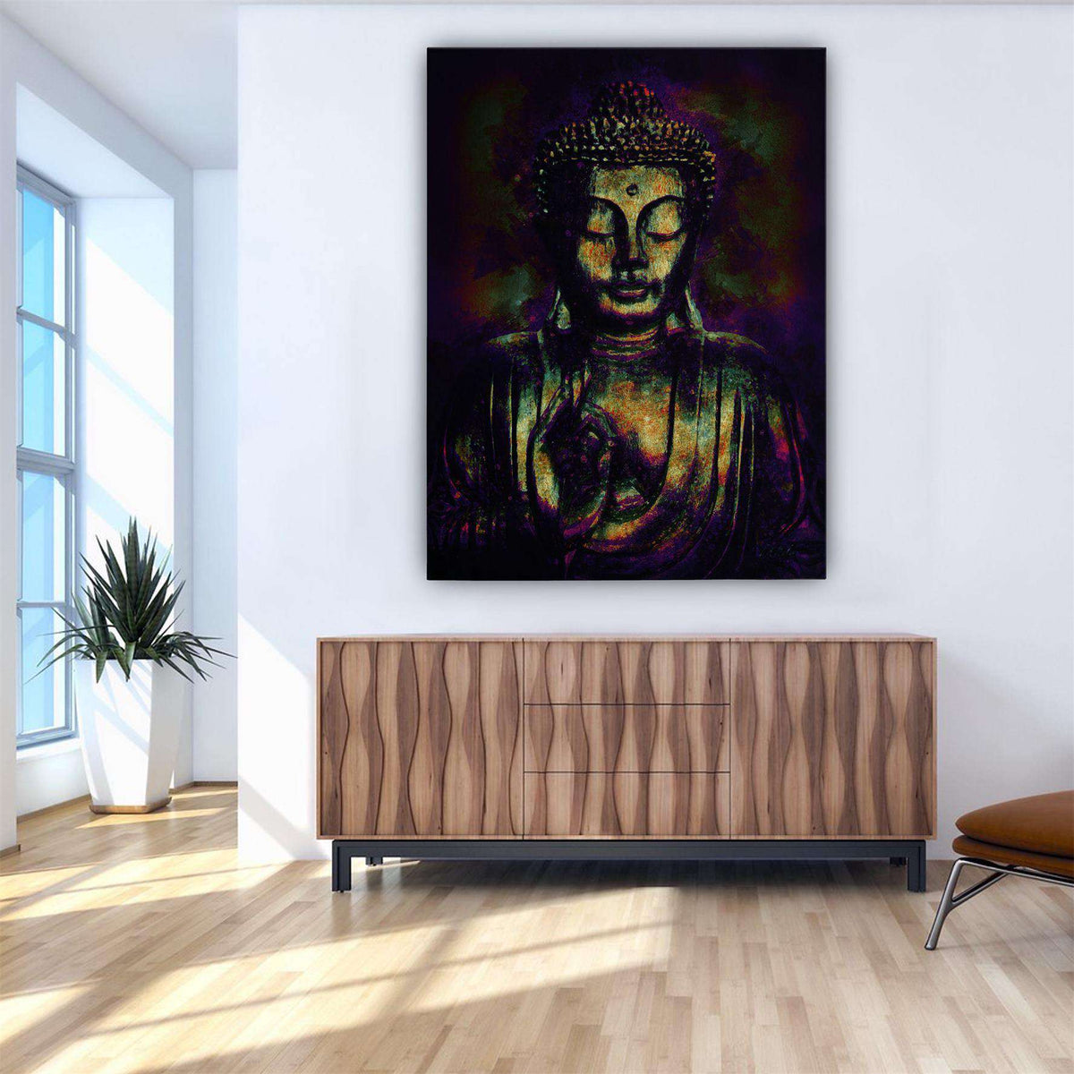 Gold Buddha Canvas Wido 