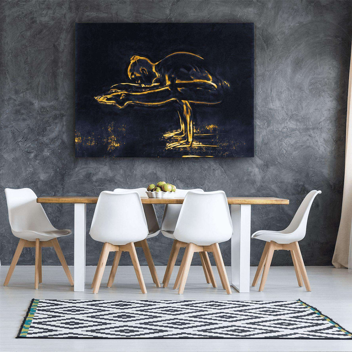 Tittibhasana Canvas Wido 