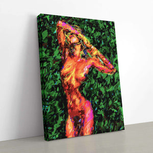 Abstract Nude I Canvas Wido 