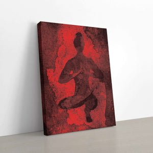 Yoga Abstract Canvas Wido 