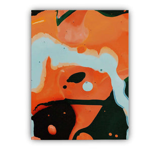 Orange Abstract Canvas Wido 