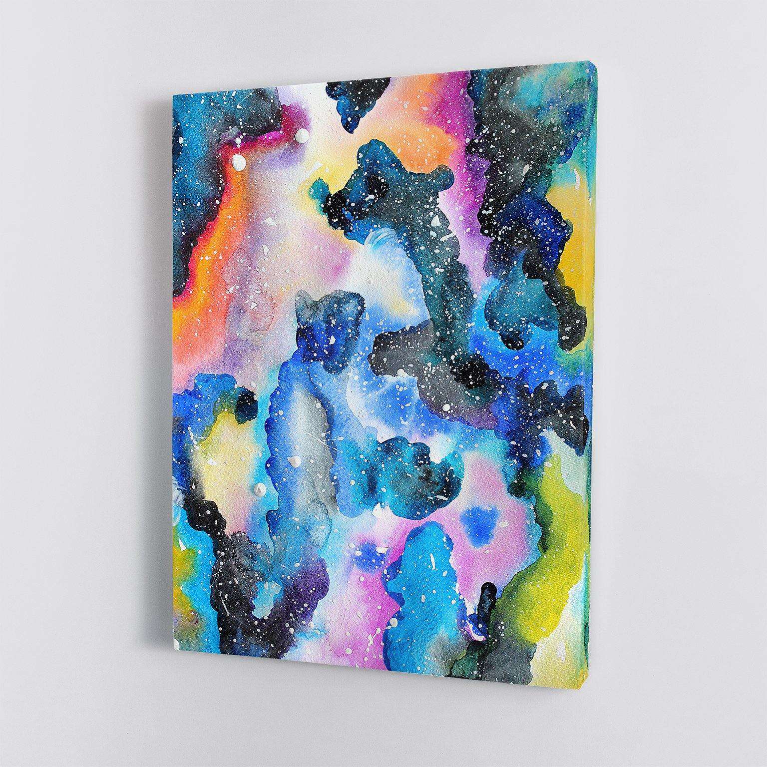 Blueish Vibes Canvas Wido 