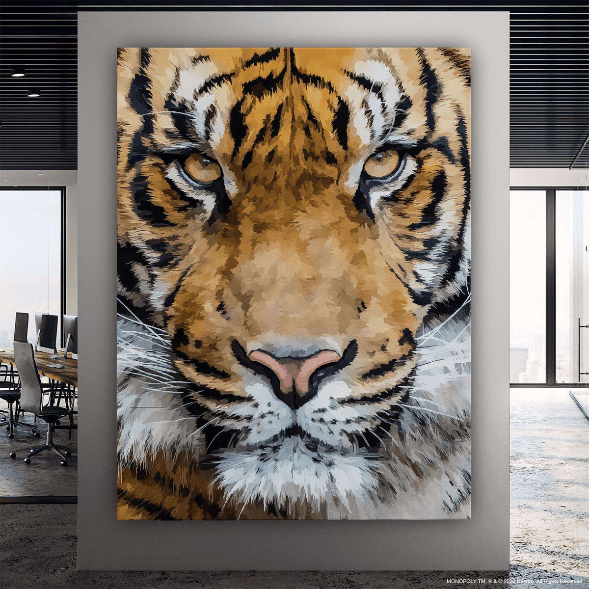The Tiger Canvas Wido 