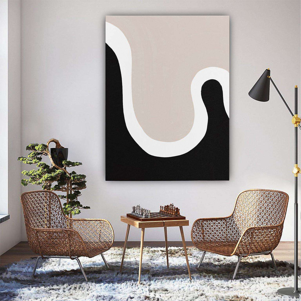 Abstract Flow I Canvas Wido 