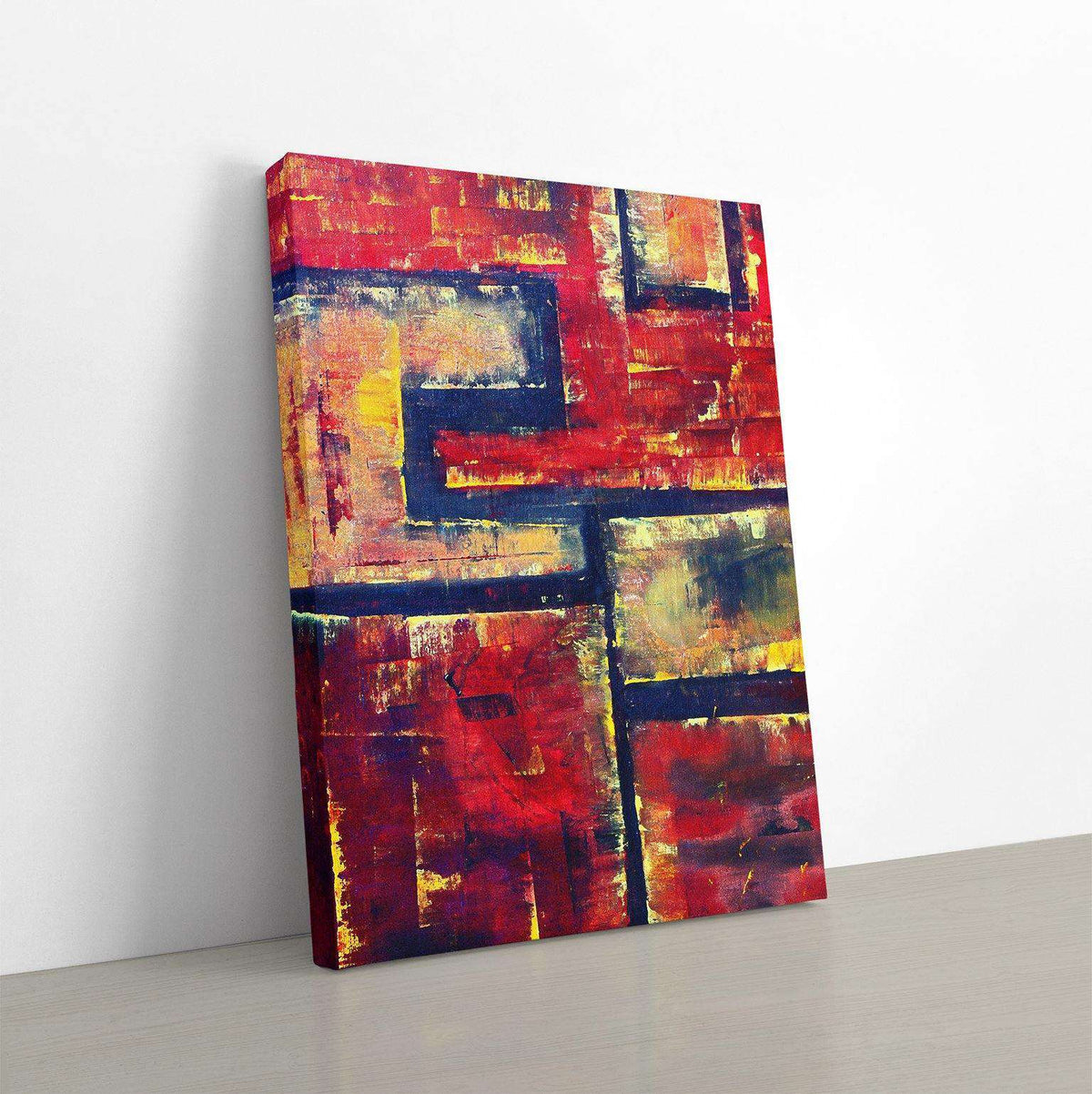 Red Abstract Canvas Wido 