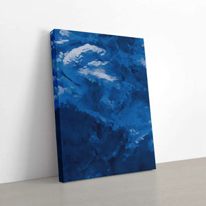 Blue Abstract II Canvas Wido 