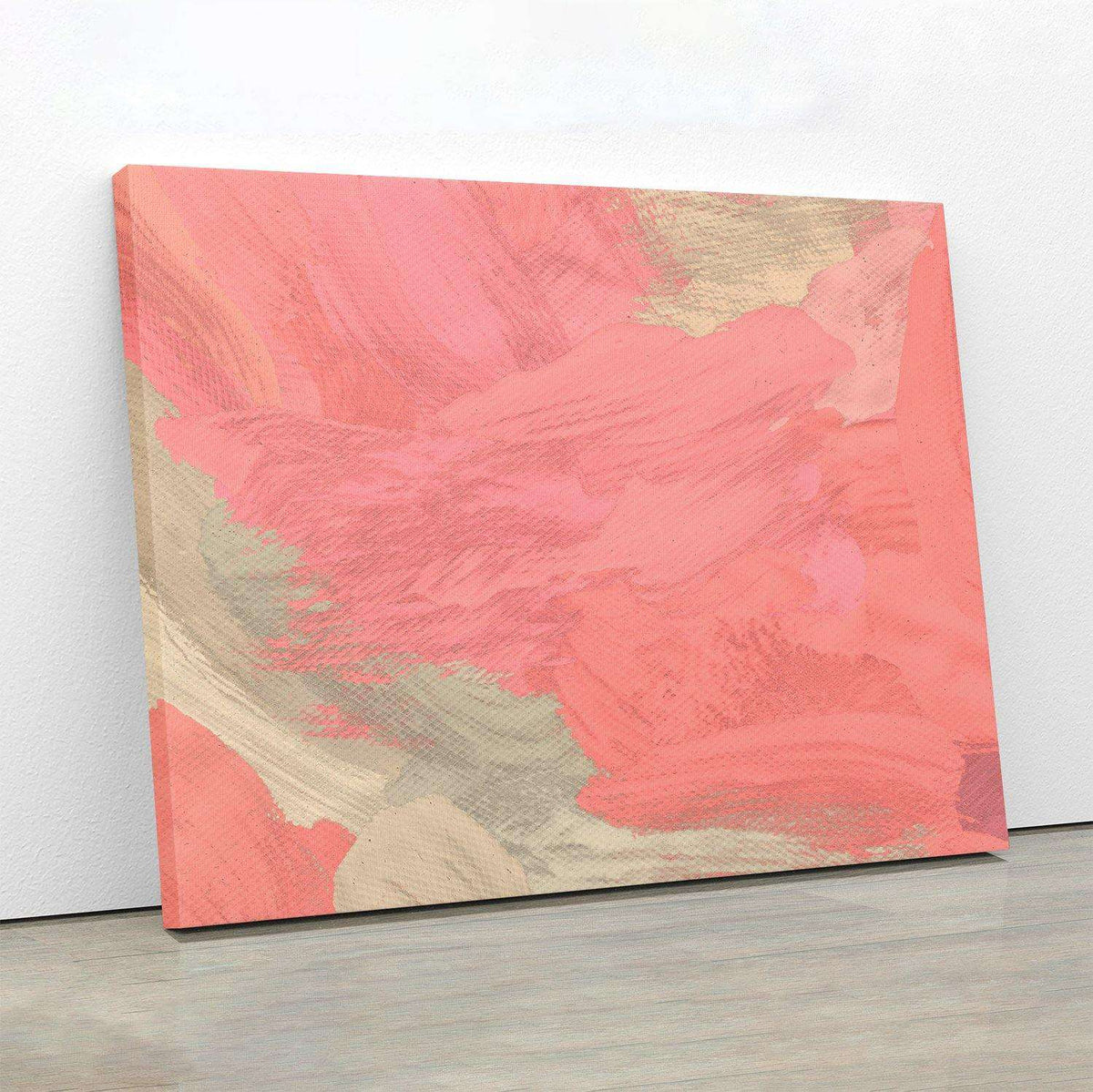 Pink Abstract Canvas Wido 