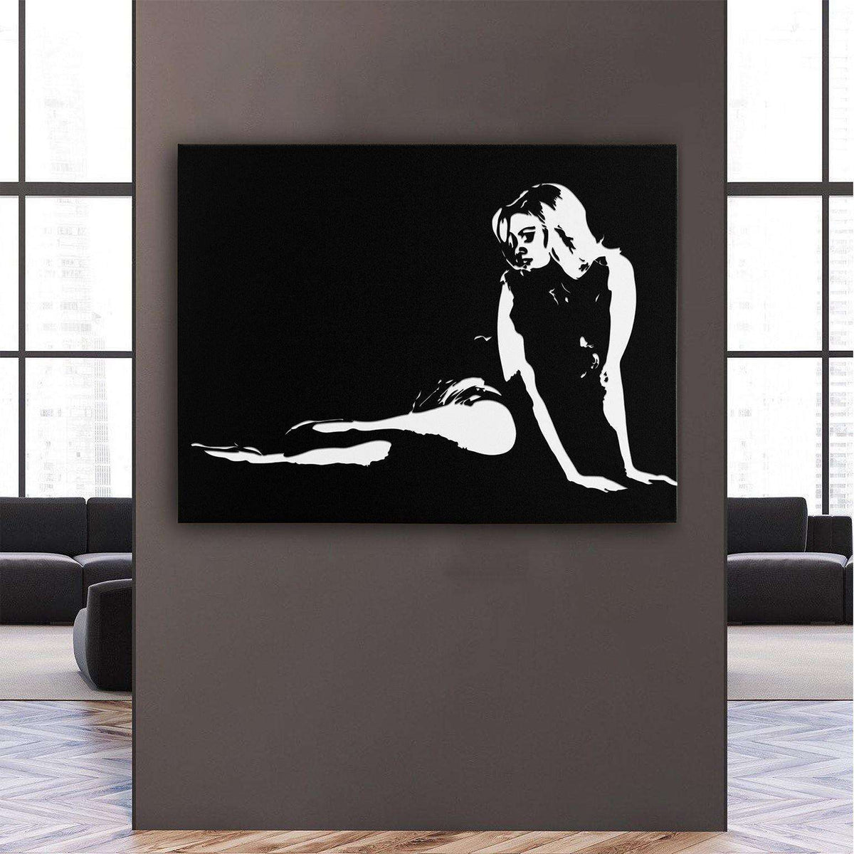 She&#39;s a Whole Vibe Canvas Wido 