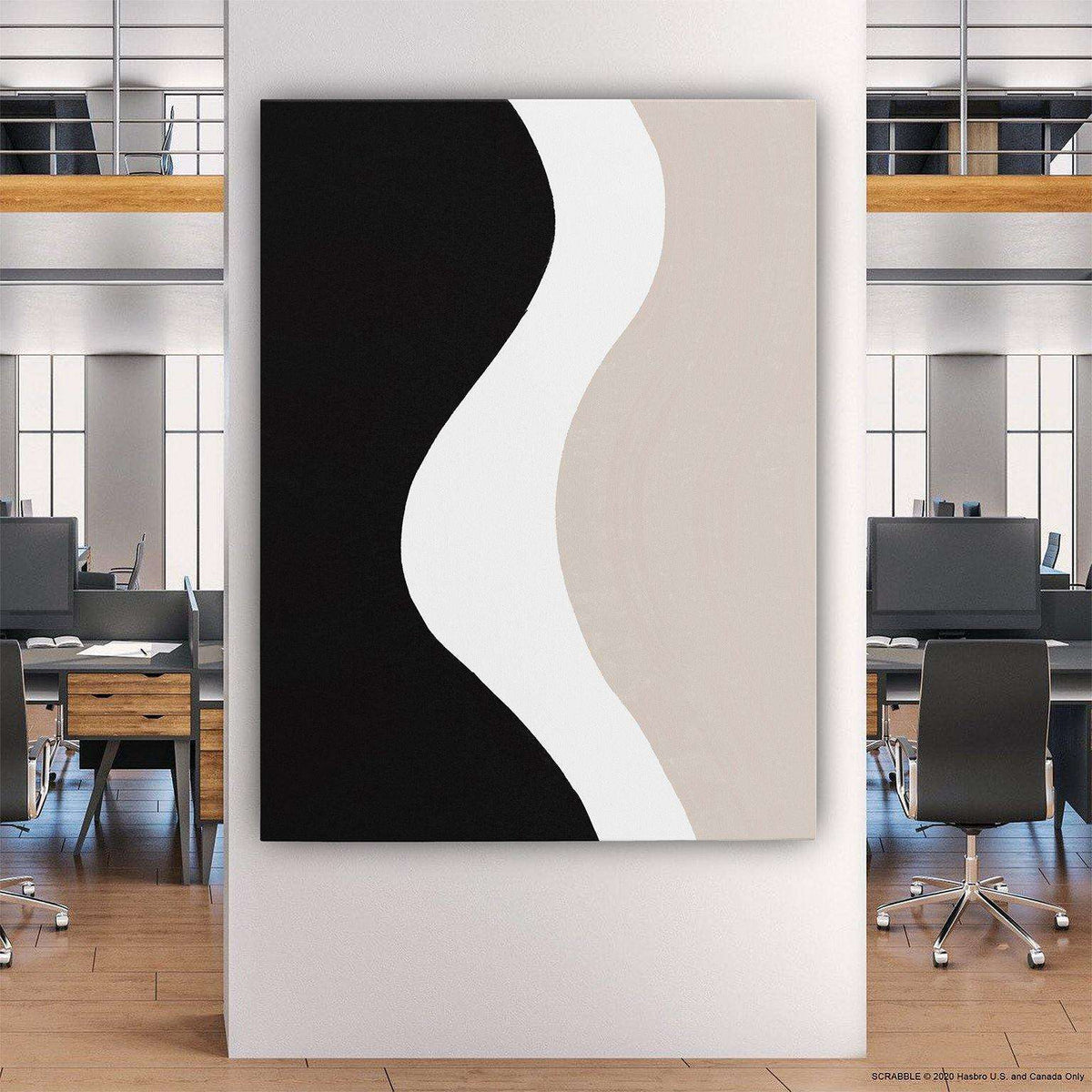 Abstract Flow II Canvas Wido 