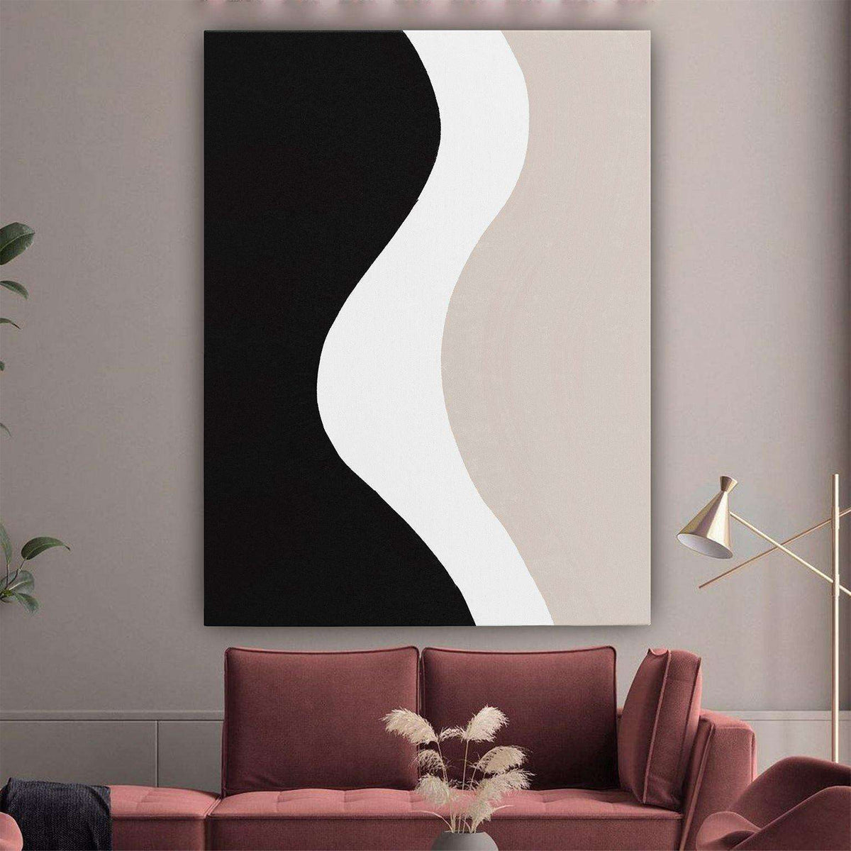 Abstract Flow II Canvas Wido 