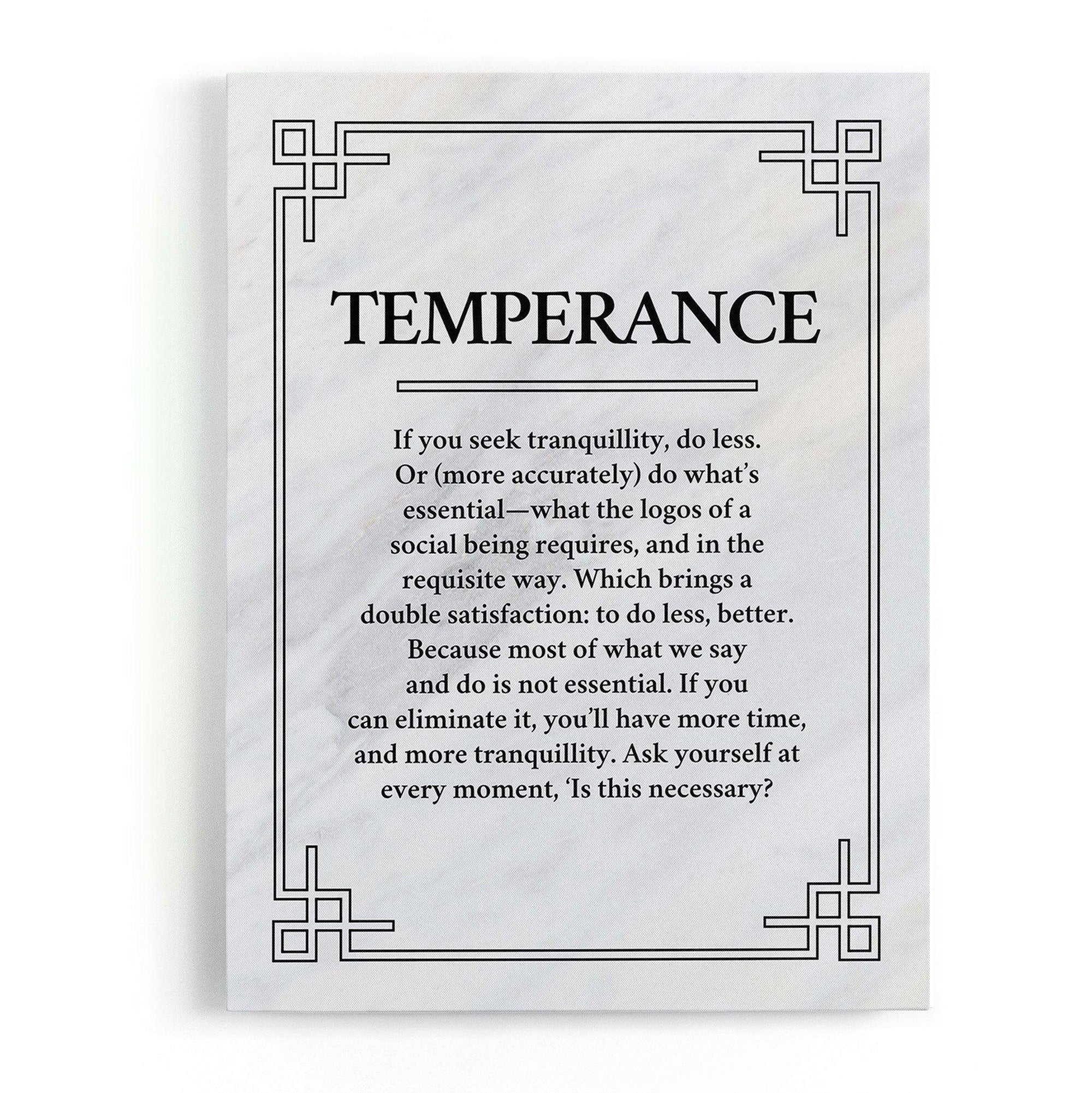 Temperance Canvas Wido 60x90 cm / 24x36″ Marble 