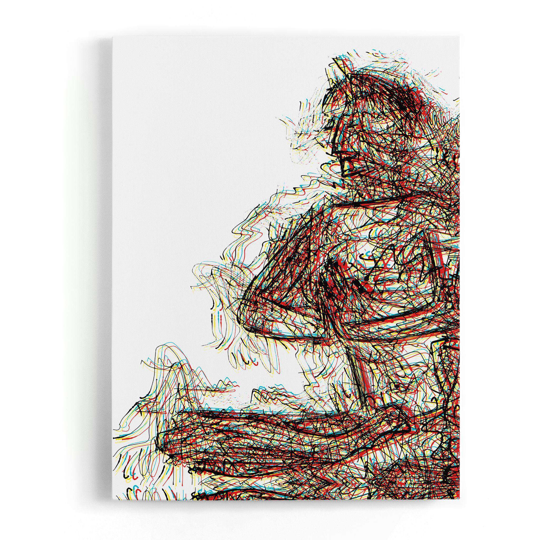 Meditation Happiness Canvas Wido 