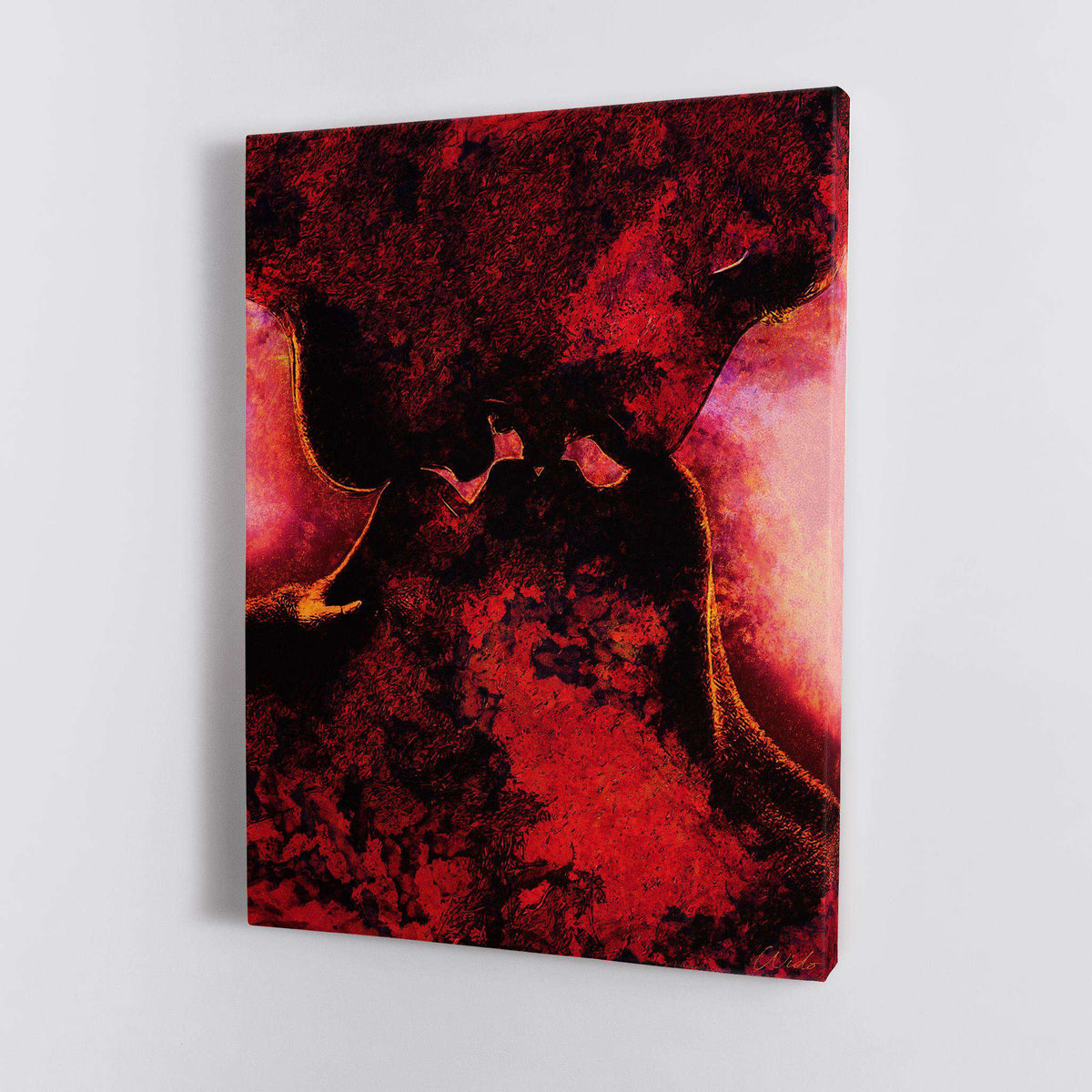 The Kiss Canvas Wido 