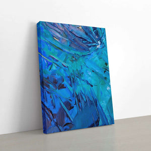 Blue Abstract I Canvas Wido 