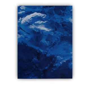 Blue Abstract II Canvas Wido 