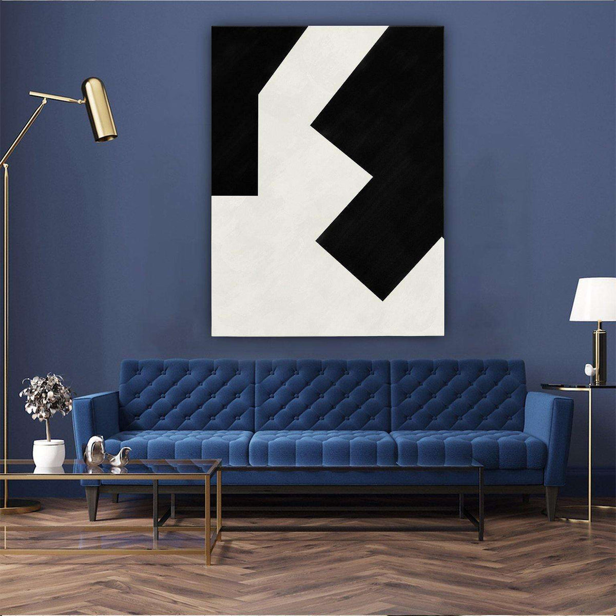 Abstract Angles I Canvas Wido 
