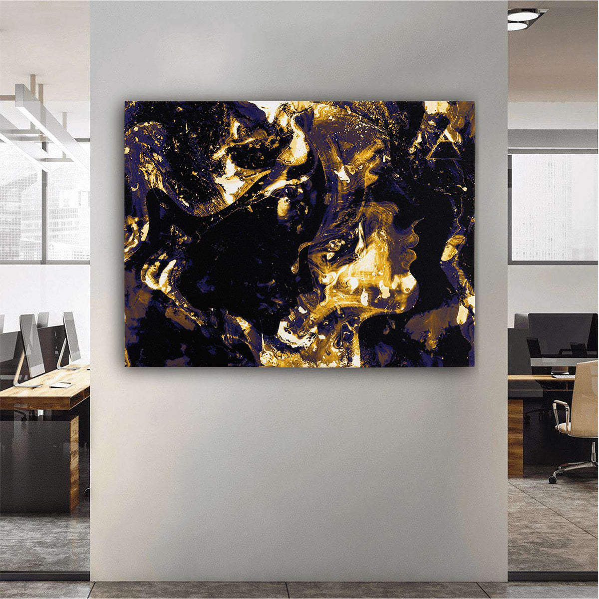 Venus &amp; Mars Canvas Wido 