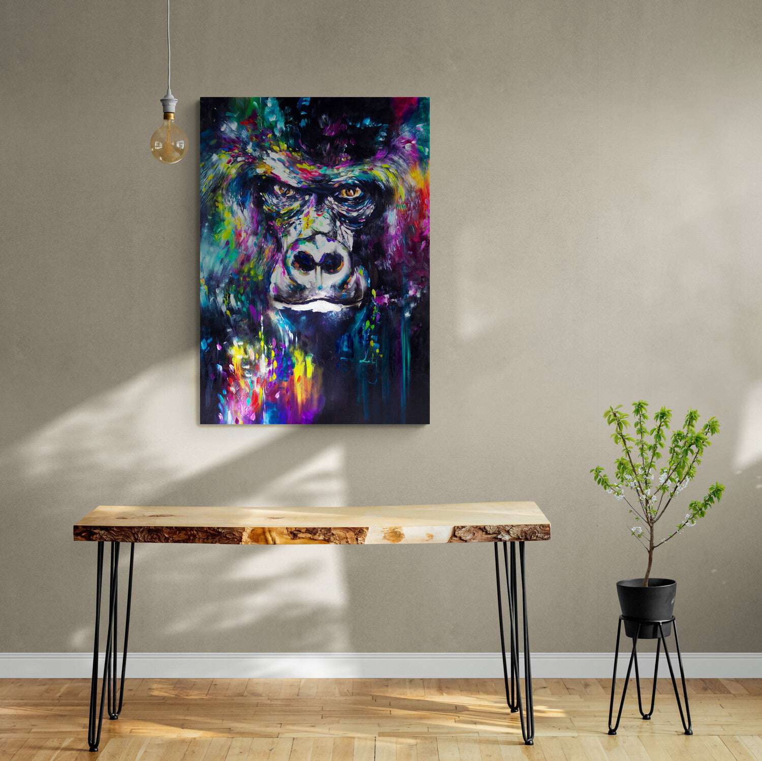 Colourful Gorilla