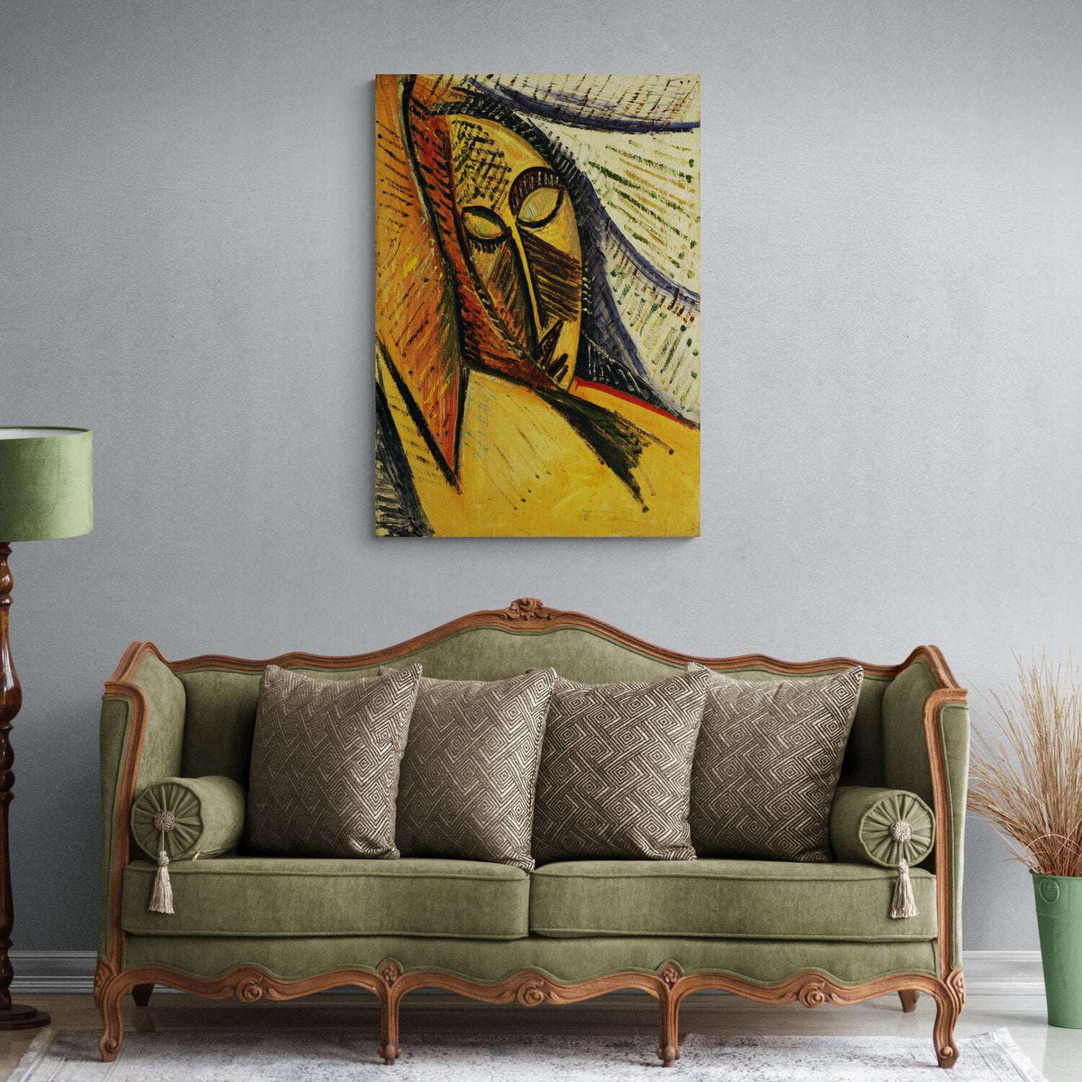 Head Of A Sleeping Woman