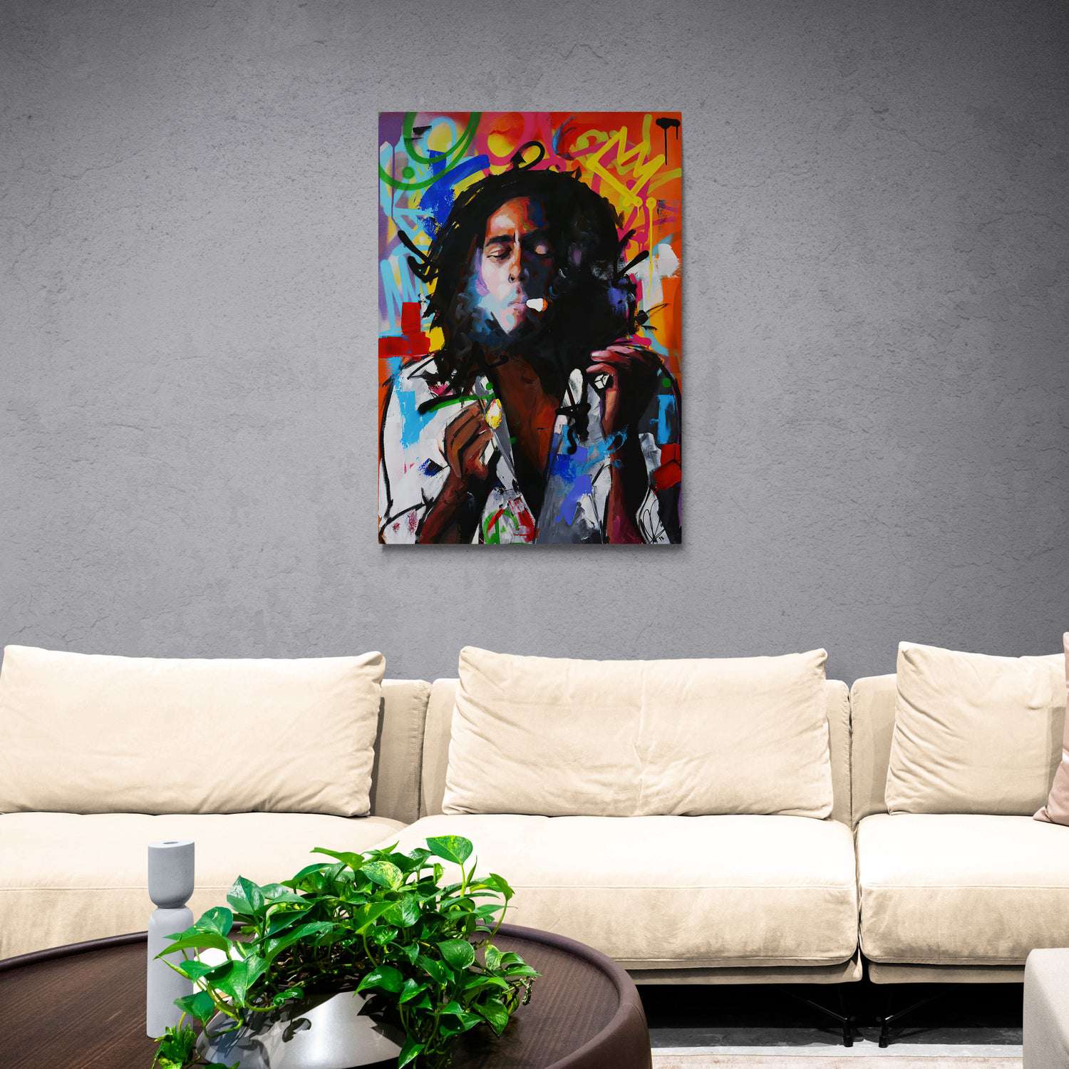 Bob Marley Graffiti