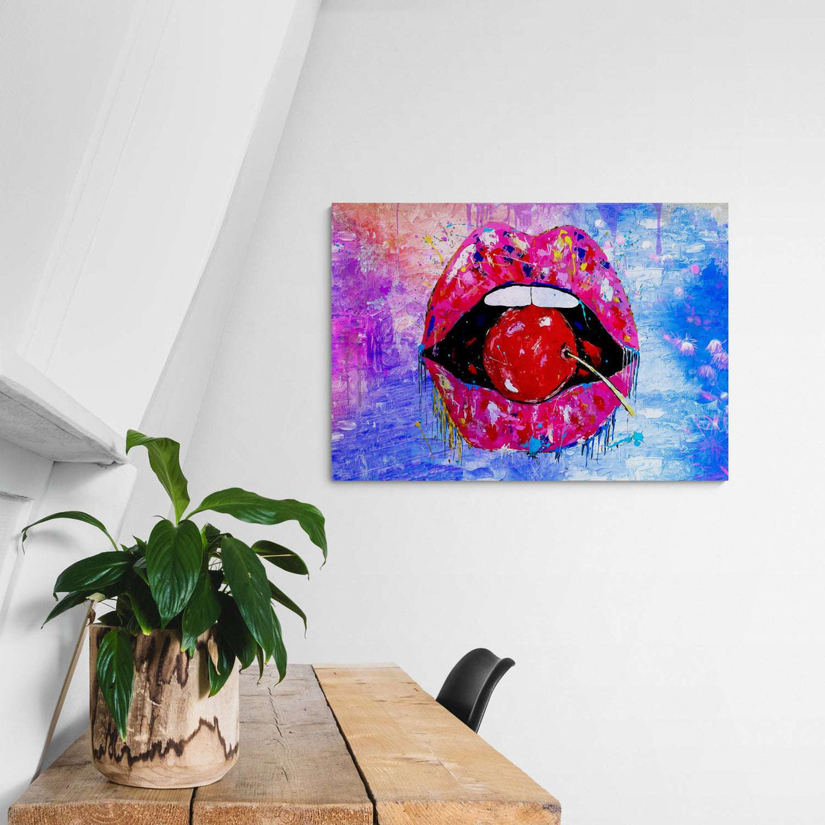 Graffiti Cherry Lips