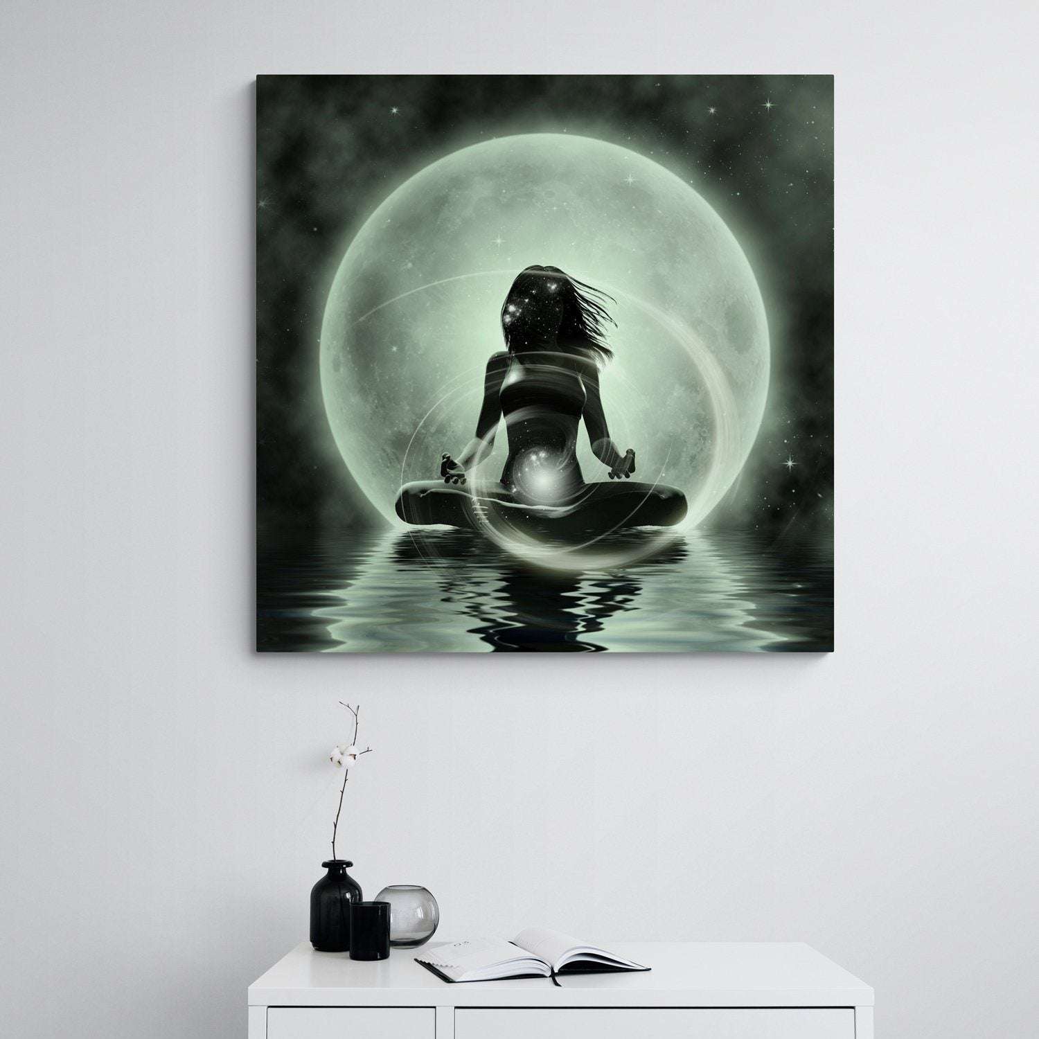 Moonlight Meditation Canvas Magna Canvas 
