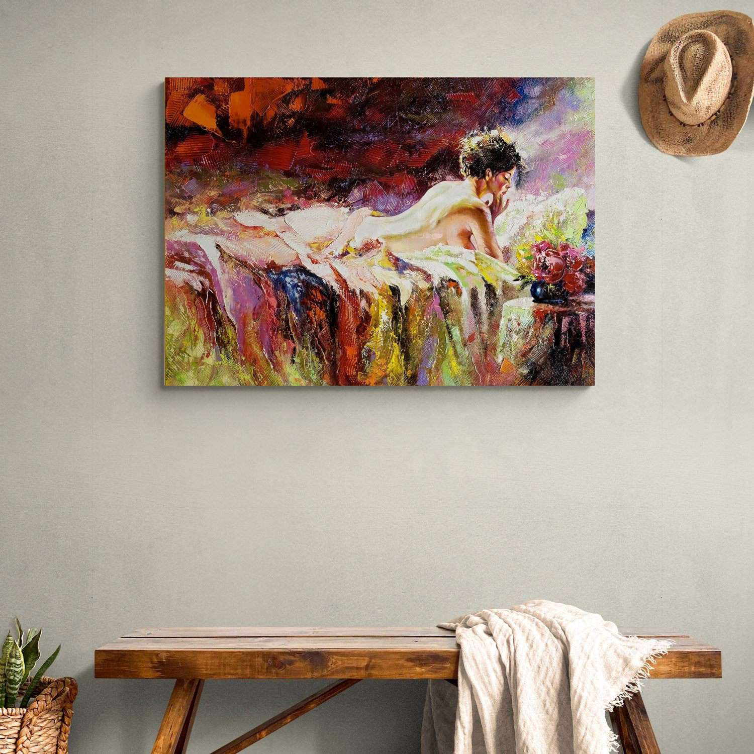 Naked Lady Canvas Magna Canvas 