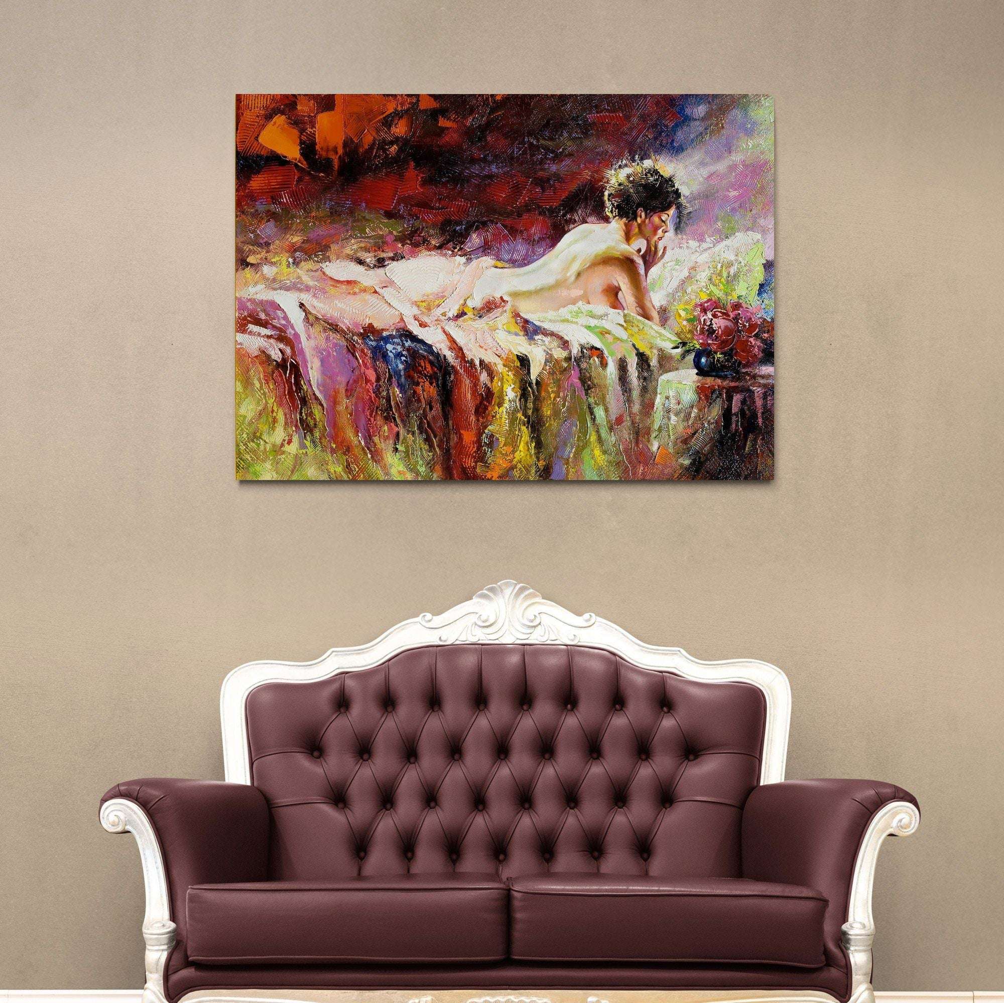 Naked Lady Canvas Magna Canvas 