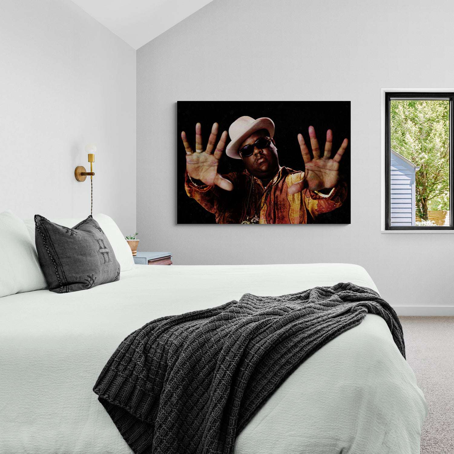 Notorious B.I.G. print is produced on a luxury matte fine art paper... – Striped Circle Notorious B.I.G. print is produced on a luxury matte fine art paper... – Striped Circle