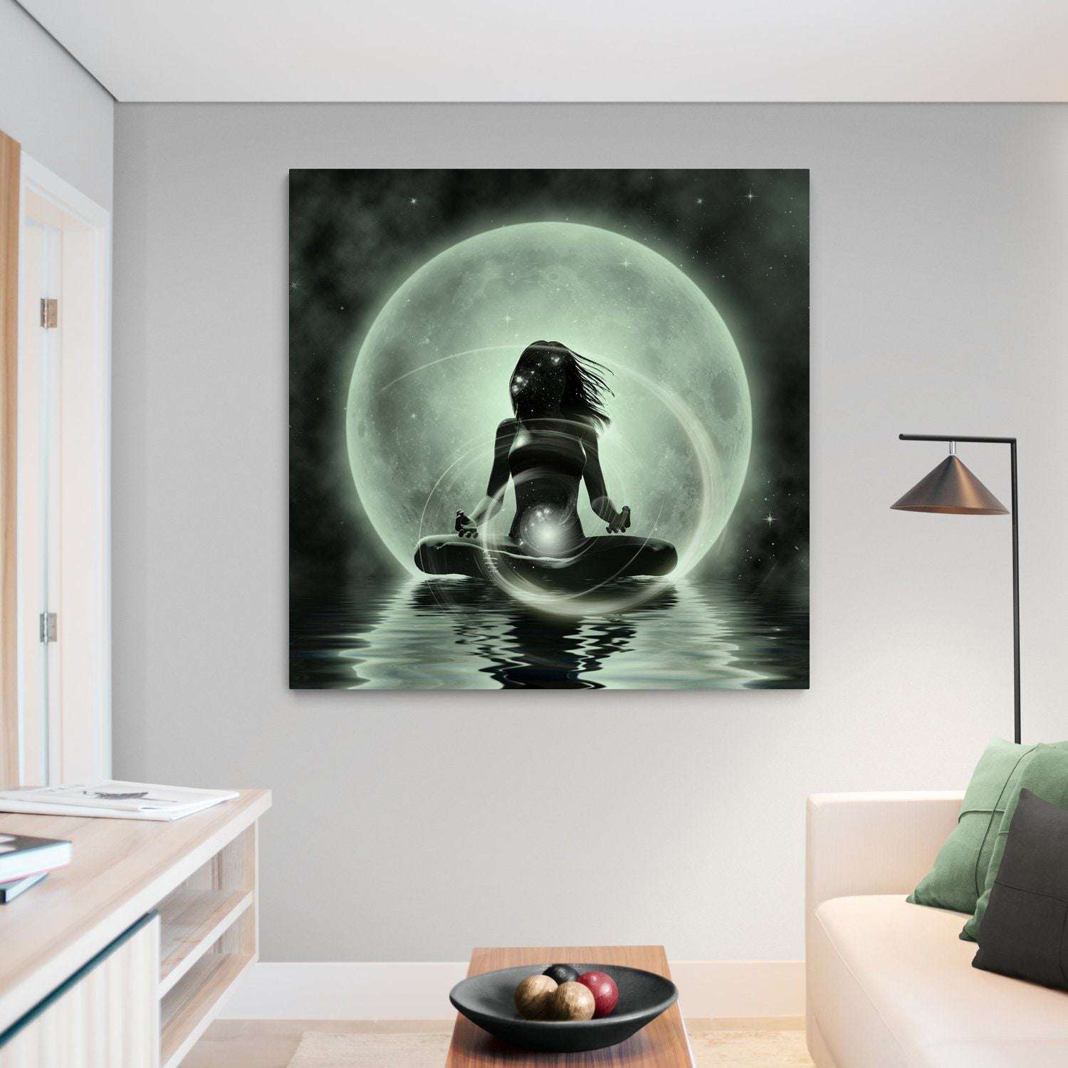 Moonlight Meditation Canvas Magna Canvas 