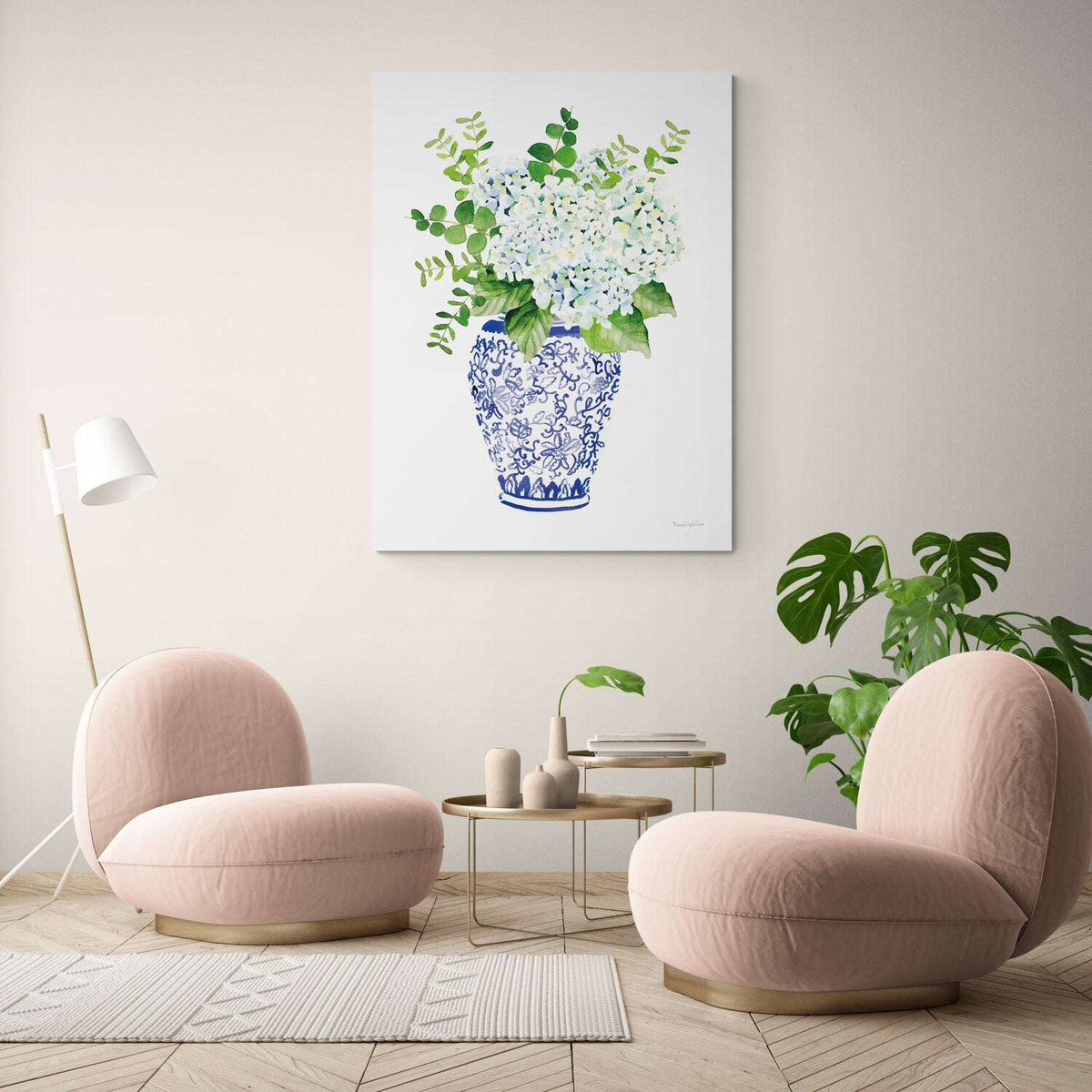 Chinoiserie Hydrangea I