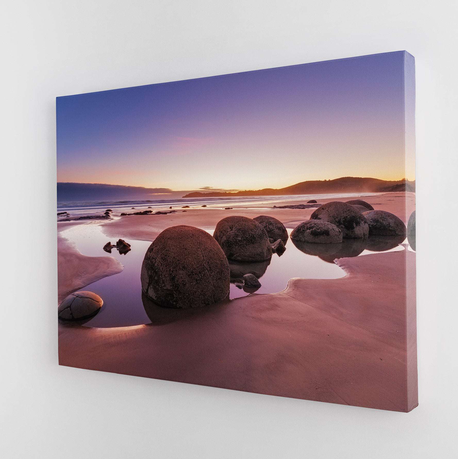 Moeraki Boulders At Low Tide