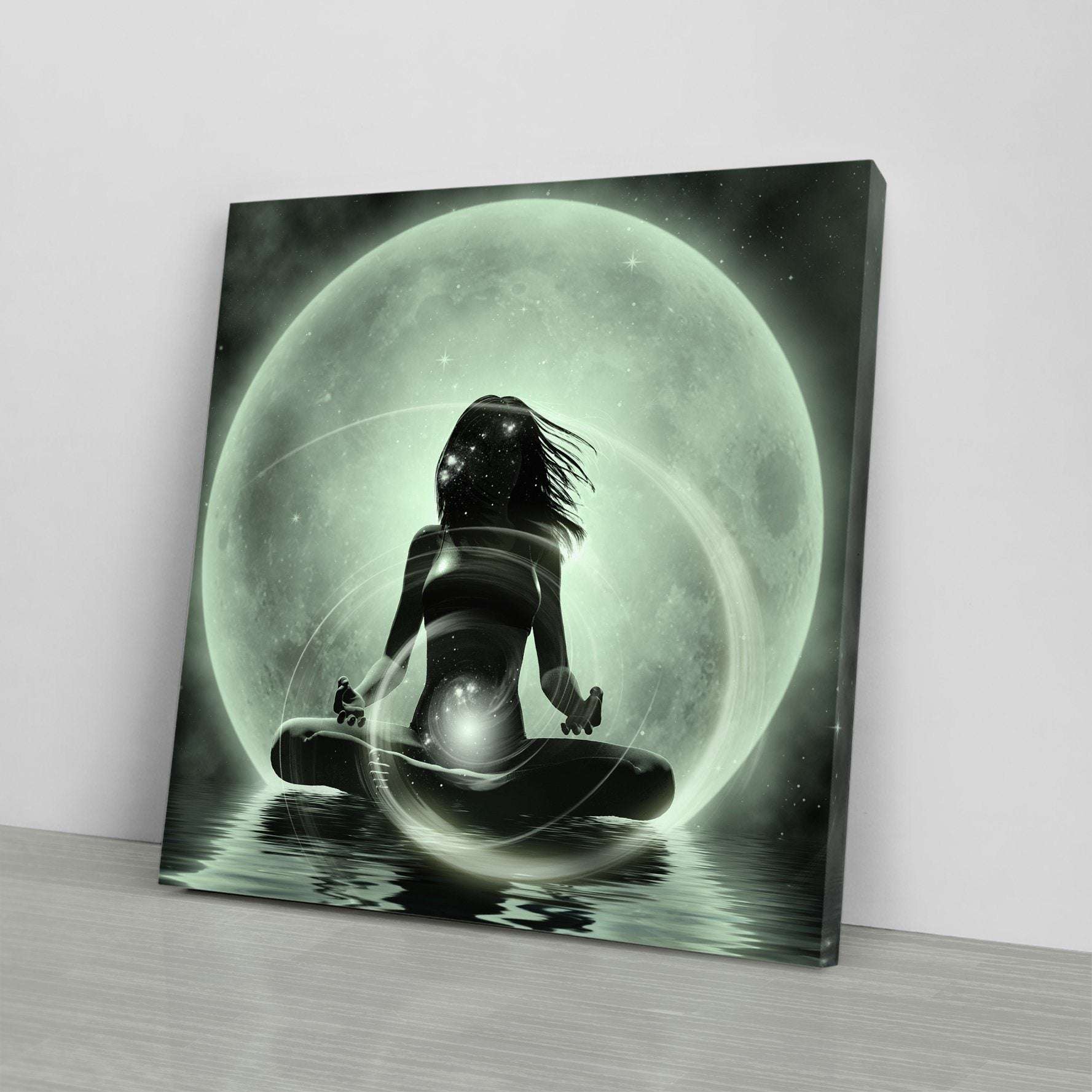 Moonlight Meditation Canvas Magna Canvas 