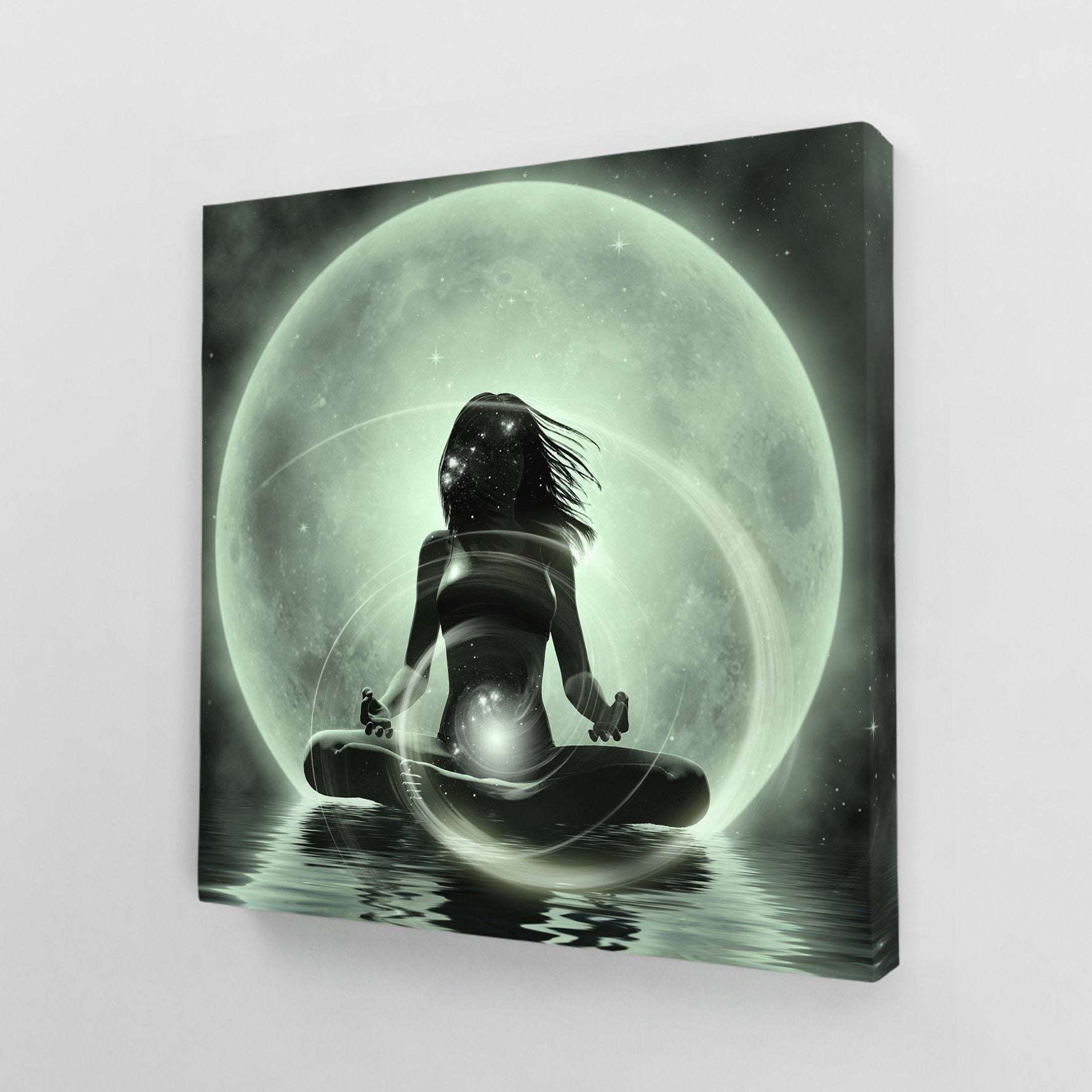 Moonlight Meditation Canvas Magna Canvas 