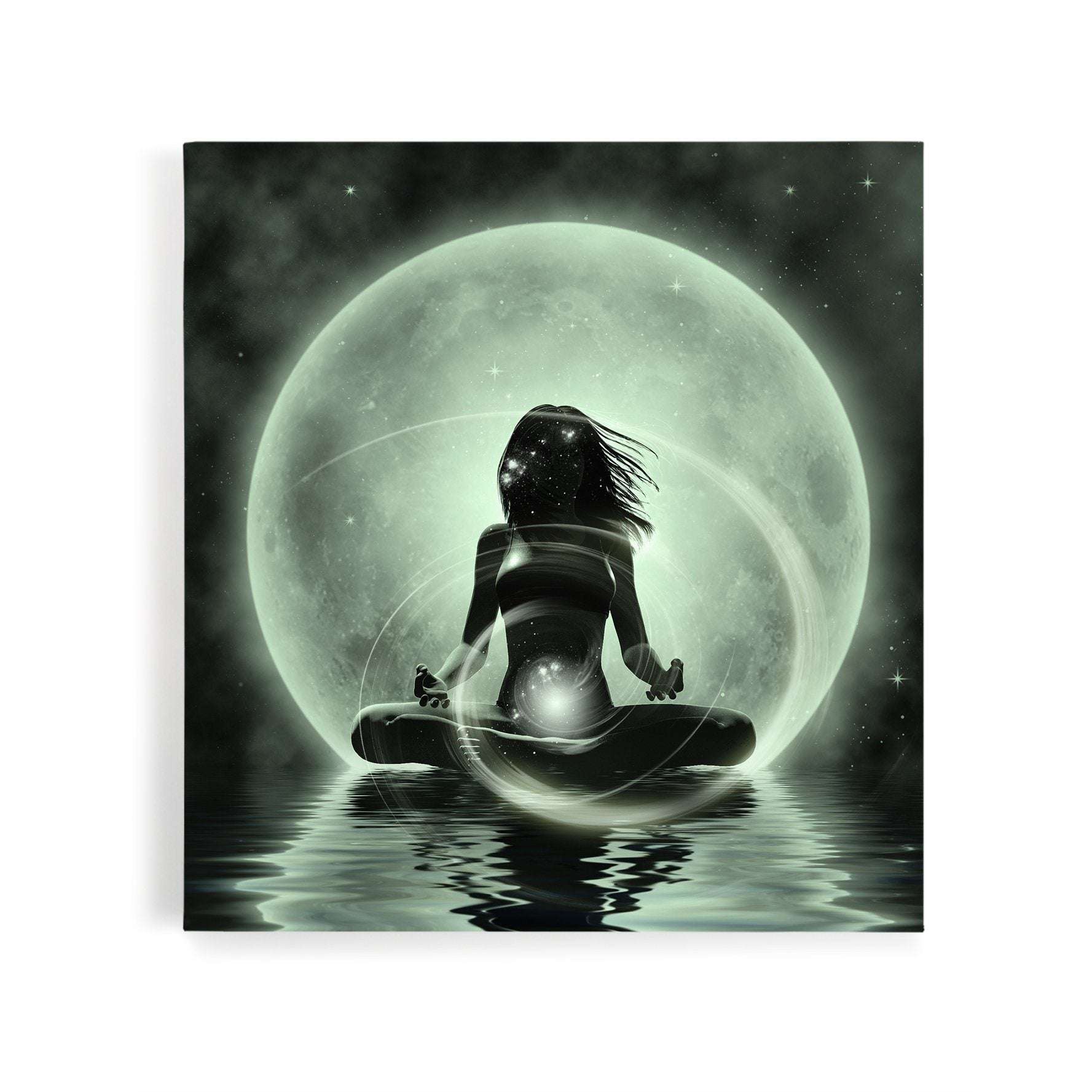 Moonlight Meditation Canvas Magna Canvas 