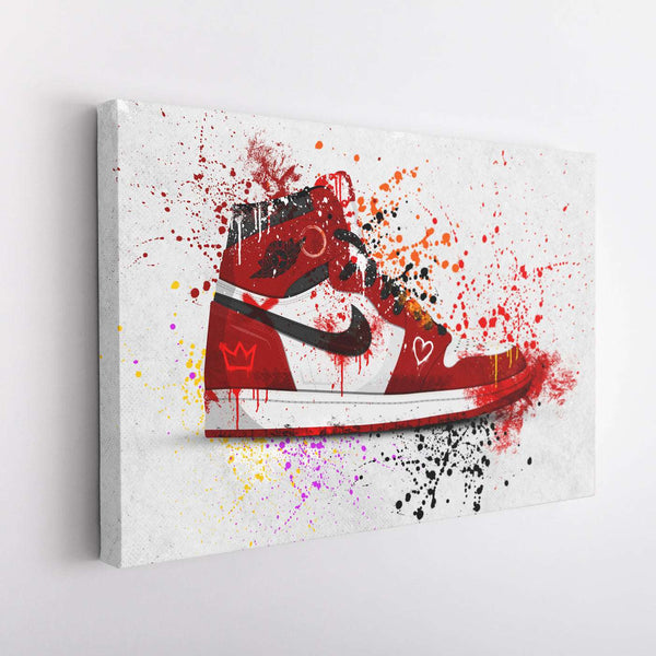 Nike Jordan Air Graffiti Sneaker Magna Canvas - Main Image