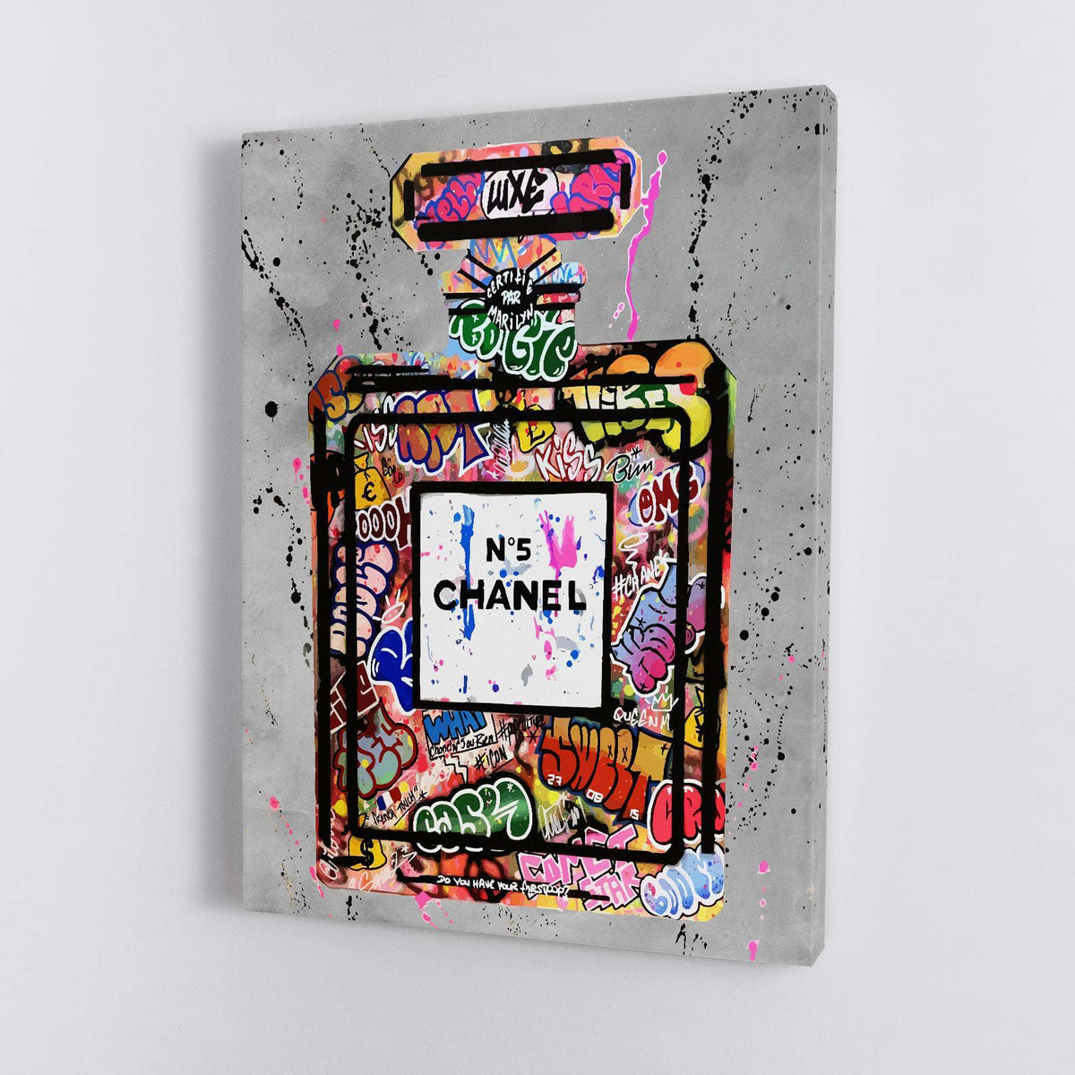 Graffiti Chanel No 5