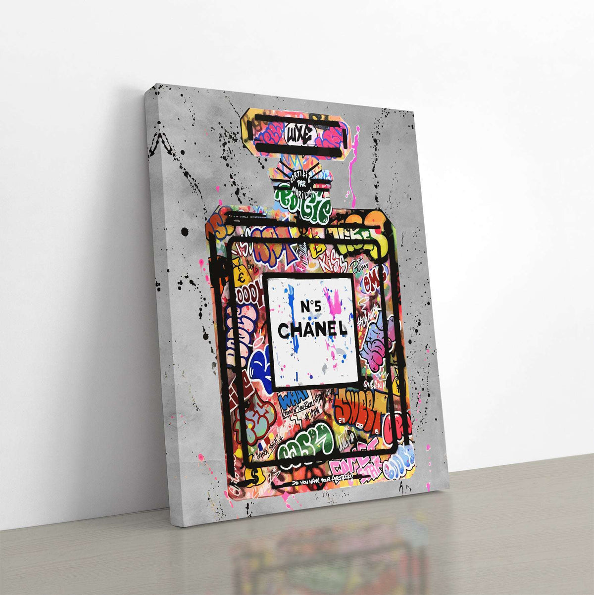 Graffiti Chanel No 5