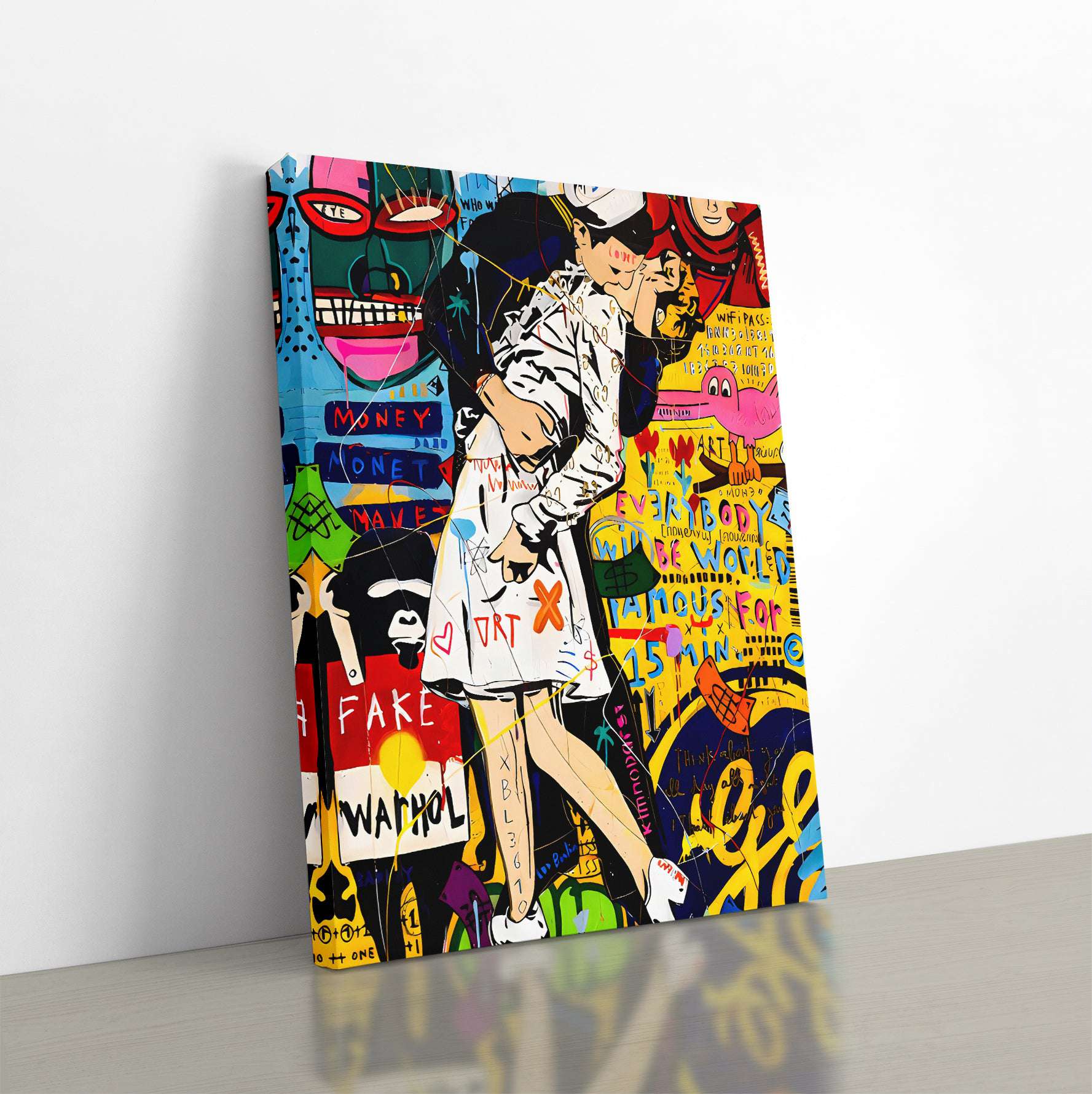 Graffiti VJ Day Kiss