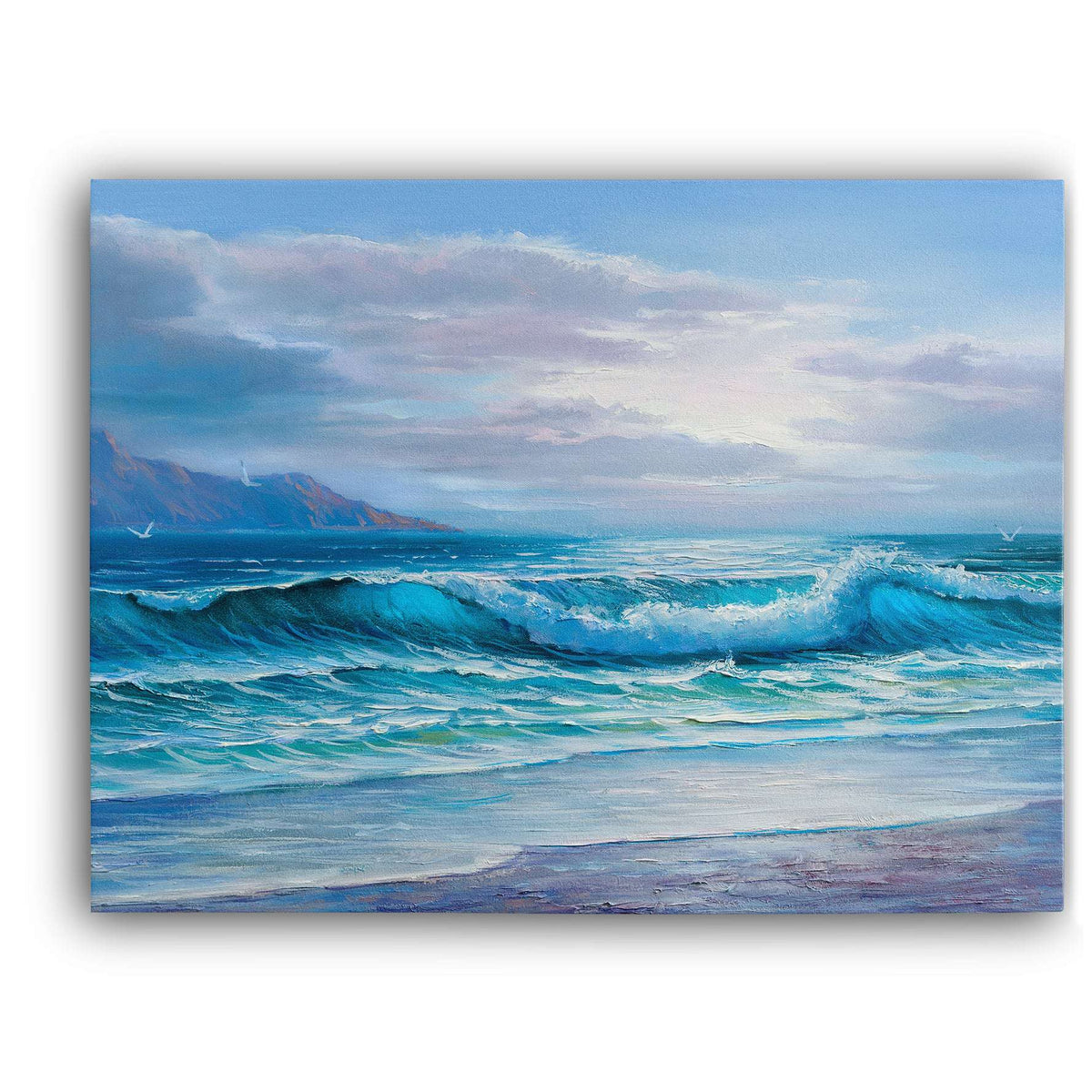 Rich Sunset Over Sea