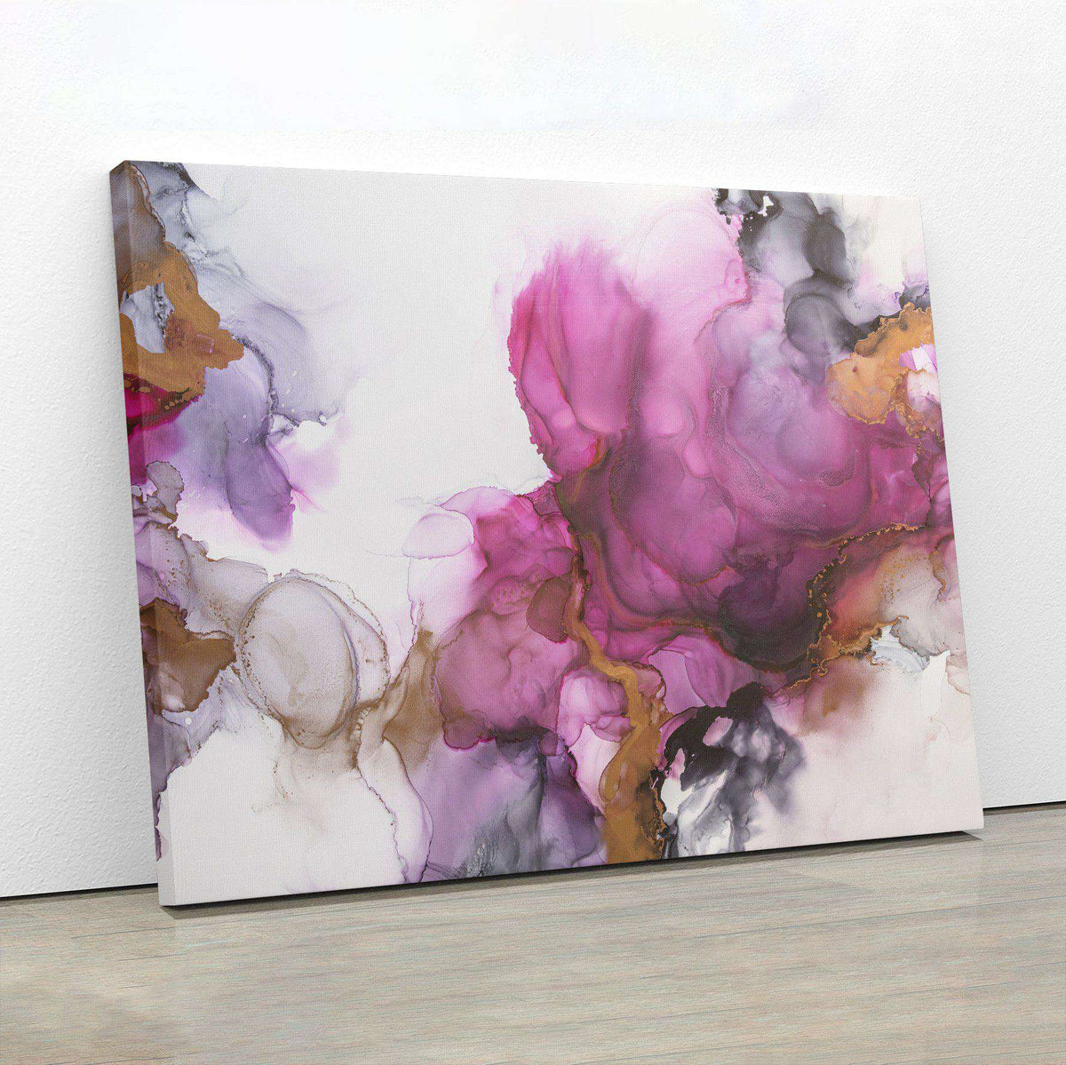 Rose Marble Abstract Canvas Magna Canvas 
