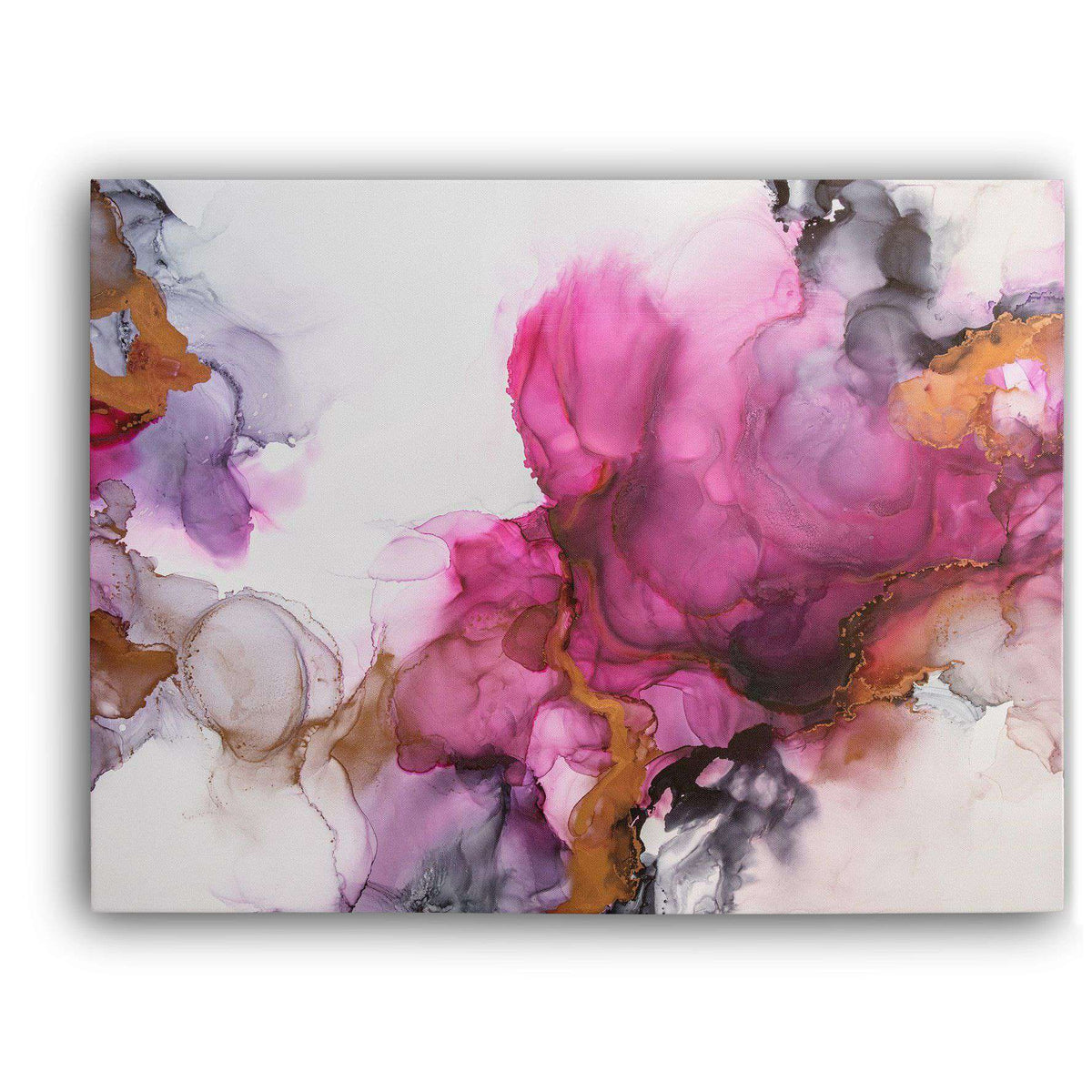Rose Marble Abstract Canvas Magna Canvas 