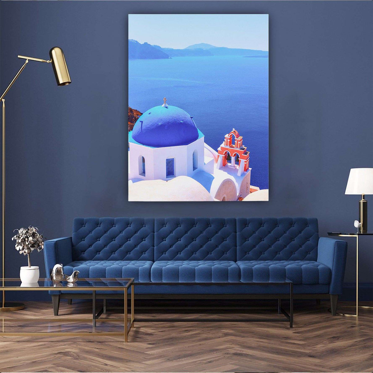 Santorini II Canvas Wido 