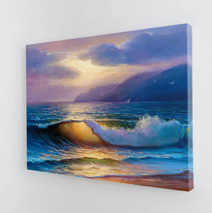 Waves II Canvas Wido 