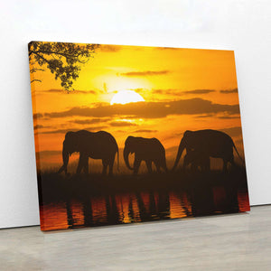 Elephant Touch Canvas Magna Canvas 