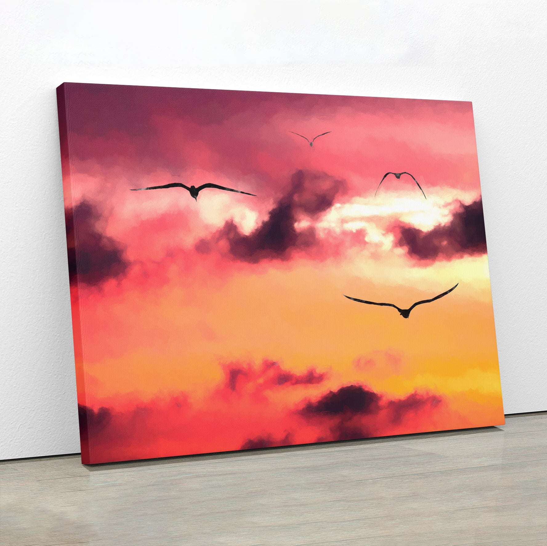 Sunset Birds